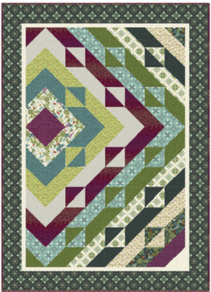 Fabric-Kit Victory Quilt Base (Just add a Border)