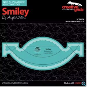 Machine Quilting Rulers-Smiley Ruler by Creative Grids