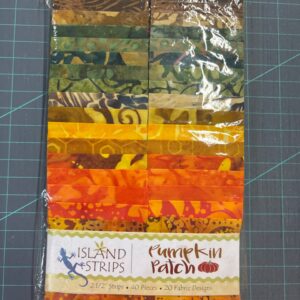 Fabric-Island Batik pumpkin patch