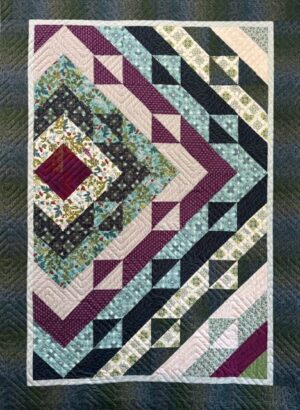 Fabric-Kit Victory Quilt Base (Just add a Border)