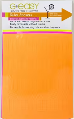 Ruler Stickers-Electric Elements