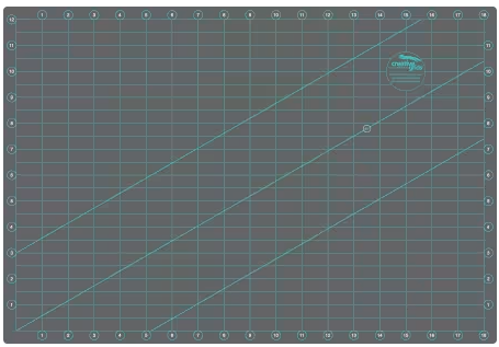 Stripology Rulers Double Sided Rotary Cutting Mat 18" x 24"