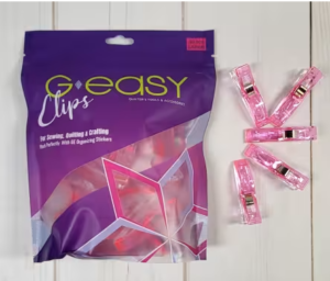 Stripology-Organizing Large Pink Clips, 40pcs